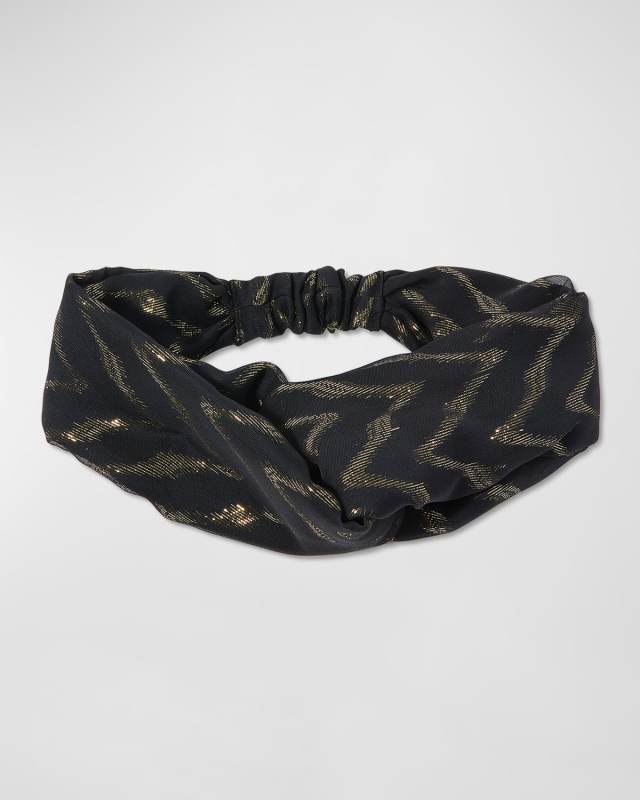 Twisted Tinsel Head Wrap